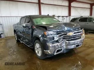 2021 Chevrolet Silverado 1500 LTZ with VIN 1GCUYGED1MZ220280, listed as a Copart auction lot 55361055 with 33,805 mi miles and Salvage Title. Bid and sale history available at DreamBid. Image 13.