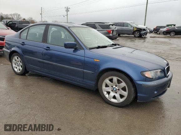 2004 BMW 3 Series 325i with VIN WBAET37434NJ46535, listed as a Copart auction lot 84234724 with 216,105 mi miles and Salvage Title. Bid and sale history available at carsss.com. Image 4.