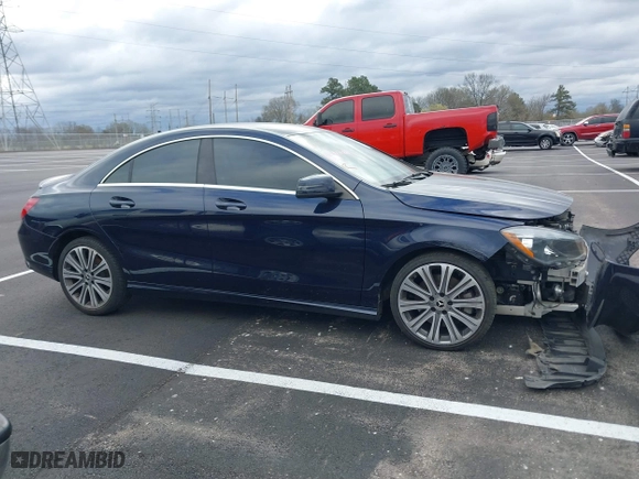 2018 Mercedes-Benz CLA with VIN WDDSJ4EB1JN570672, listed as a IAAI auction lot 41840240 with 95,481 mi miles. Bid and sale history available at carsss.com. Image 14.