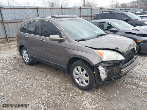 2009 Honda CR-V EX-L with VIN 5J6RE48749L013714, listed as a IAAI auction lot 41842790 with 167,463 mi miles. Bid and sale history available at carsss.com. Image 1.