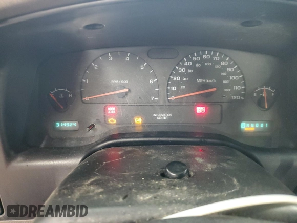 2003 Dodge Dakota with VIN 1D7FL16X73S307529, listed as a Copart auction lot 73568784 with 314,924 mi miles and Salvage Title. Bid and sale history available at carsss.com. Image 9.
