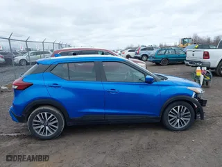 2021 Nissan Kicks SV with VIN 3N1CP5CV0ML484017, listed as a IAAI auction lot 41900364 with 86,661 mi miles. Bid and sale history available at carsss.com. Image 14.