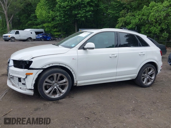 2016 Audi Q3 Prestige with VIN WA1GFCFS8GR009259, listed as a IAAI auction lot 42321175 with 34,053 mi miles and . Bid and sale history available at DreamBid. Image 14.