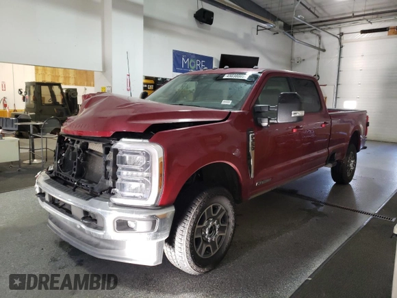 2024 Ford F-350 XL with VIN 1FT8W3BT5REF71350, listed as a Copart auction lot 45038005 with 15 mi miles and Salvage Title. Bid and sale history available at DreamBid. Image 1.