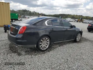 2011 Lincoln MKS with VIN 1LNHL9DR5BG604978, listed as a Copart auction lot 51420245 with 176,483 mi miles and Salvage Title. Bid and sale history available at DreamBid. Image 3.