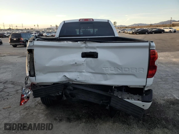 2017 Toyota Tundra 2WD SR5 with VIN 5TFRY5F14HX213047, listed as a Copart auction lot 41896345 with 235,393 mi miles and Salvage Title. Bid and sale history available at carsss.com. Image 6.