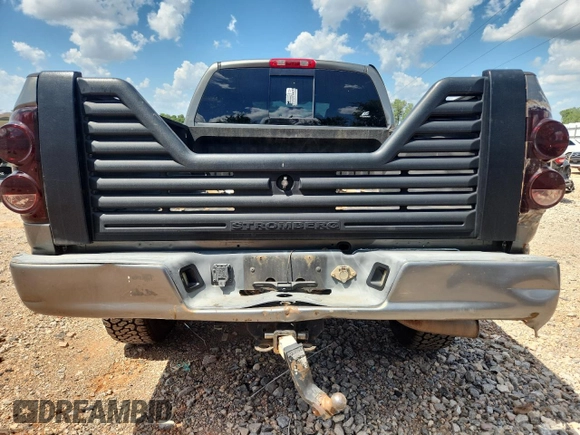 2007 Dodge 2500 SLT with VIN 3D7KS28A37G856156, listed as a Copart auction lot 63818225 with 371,510 mi miles and Salvage title. Bid and sale history available at DreamBid. Image 6.