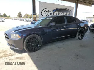2012 Dodge Charger RT with VIN 2C3CDXCT6CH270502, listed as a Copart auction lot 55694635 with 172,368 mi miles and Salvage Title. Bid and sale history available at DreamBid. Image 1.