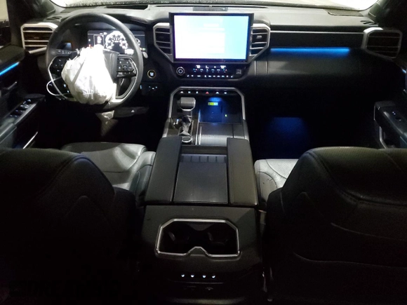 2022 Toyota Tundra Platinum with VIN 5TFNA5DB0NX019500, listed as a Copart auction lot 78663374 with 26,405 mi miles and Salvage title. Bid and sale history available at DreamBid. Image 8.