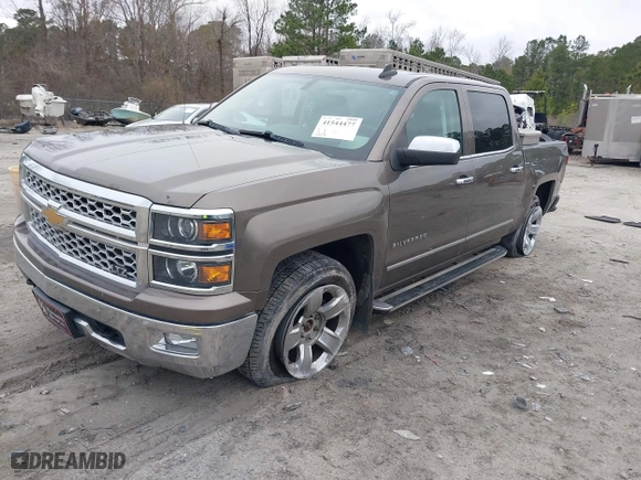 2015 Chevrolet Silverado 1500 LTZ with VIN 3GCUKSEC5FG467252, listed as a IAAI auction lot 41544477 with 144,719 mi miles. Bid and sale history available at carsss.com. Image 17.