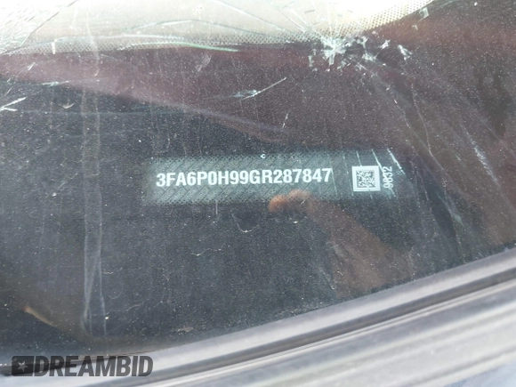 2016 Ford Fusion SE z VIN 3FA6P0H99GR287847, wystawiony jako IAAI lot #42558018 z przebiegiem Nie podano mil oraz . Historia ofert i sprzedaży dostępna na DreamBid. Obrazek 9.