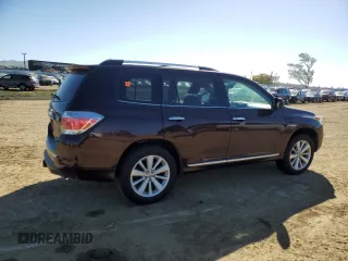 2011 Toyota Highlander Hybrid Limited with VIN JTEDC3EH2B2001565, listed as a Copart auction lot 46918695 with 152,304 mi miles and Salvage Title. Bid and sale history available at carsss.com. Image 3.