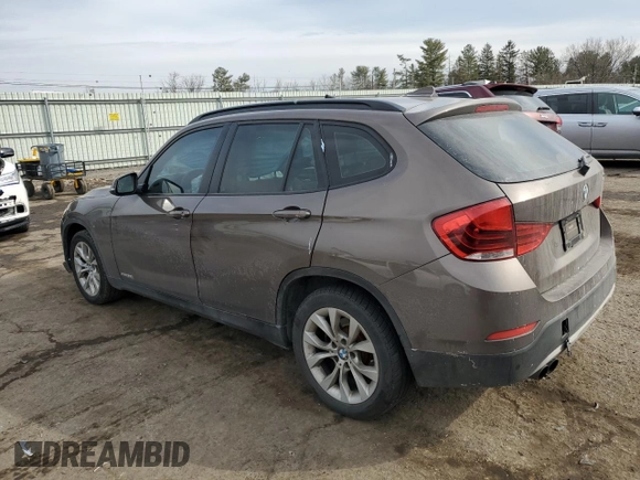 2014 BMW X1 xDrive28i with VIN WBAVL1C5XEVY14142, listed as a Copart auction lot 46693985 with 70,504 mi miles and Salvage Title. Bid and sale history available at carsss.com. Image 2.