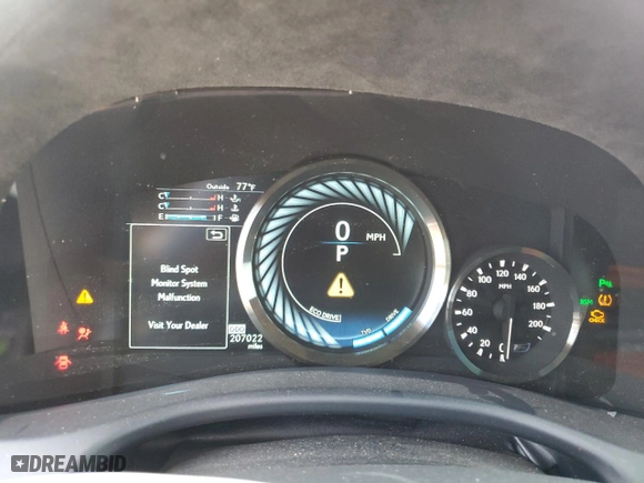2016 Lexus GS F with VIN JTHBP1BL3GA000689, listed as a Copart auction lot 71687354 with NaN miles and Salvage Title. Bid and sale history available at carsss.com. Image 9.