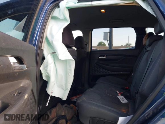 2019 Hyundai Santa Fe SE z VIN 5NMS23AD8KH096209, wystawiony jako IAAI lot #42235035 z przebiegiem 76 543 mil mil oraz . Historia ofert i sprzedaży dostępna na DreamBid. Obrazek 8.