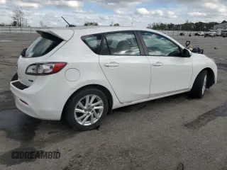 2013 Mazda 3 i Grand Touring with VIN JM1BL1M7XD1833172, listed as a Copart auction lot 50377105 with 143,141 mi miles and Salvage title. Bid and sale history available at DreamBid. Image 3.