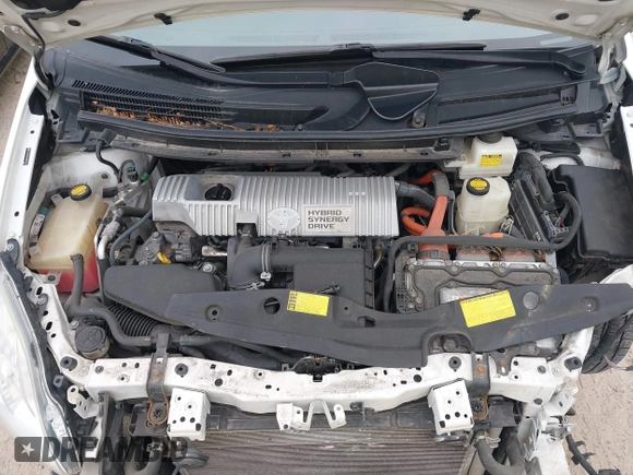 2011 Toyota Prius I with VIN JTDKN3DU4B0320191, listed as a IAAI auction lot 42001220 with 195,180 mi miles. Bid and sale history available at carsss.com. Image 10.
