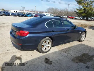 2013 BMW 5 Series 528i with VIN WBAXG5C50DDY37485, listed as a Copart auction lot 44635755 with 127,970 mi miles and Clean Title. Bid and sale history available at carsss.com. Image 3.