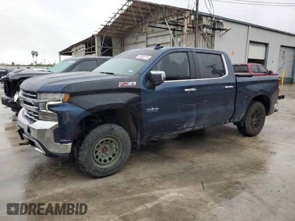 2021 Chevrolet Silverado 1500 LTZ with VIN 3GCUYGED7MG483275, listed as a Copart auction lot 83550714 with 65,564 mi miles and Clean Title. Bid and sale history available at DreamBid. Image 1.