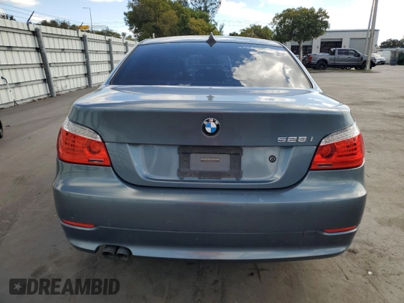 2009 BMW 5 Series 528i with VIN WBANU53519C119666, listed as a Copart auction lot 44294915 with Not Provided miles and Clean Title. Bid and sale history available at carsss.com. Image 6.