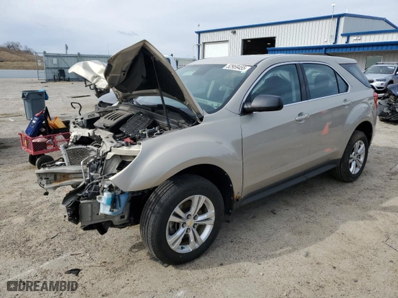 2012 Chevrolet Equinox LS with VIN 2GNFLCEK5C6195450, listed as a Copart auction lot 52959455 with 114,719 mi miles and Non Repairable. Bid and sale history available at carsss.com. Image 1.