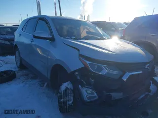 2019 Chevrolet Equinox LT with VIN 3GNAXKEV0KL390417, listed as a IAAI auction lot 41233345 with 81,490 mi miles. Bid and sale history available at carsss.com. Image 1.