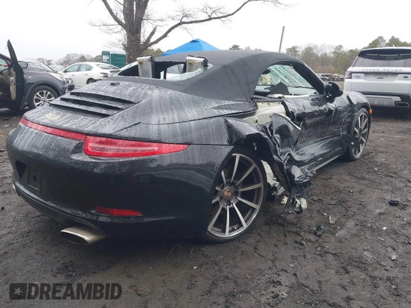2014 Porsche 911 Carrera with VIN WP0CA2A92ES140470, listed as a IAAI auction lot 41918049 with 24,297 mi miles. Bid and sale history available at carsss.com. Image 6.