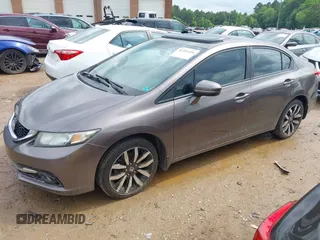 2015 Honda Civic EX-L z VIN 19XFB2F99FE029132, wystawiony jako IAAI lot #42351410 z przebiegiem 256 808 mil mil oraz . Historia ofert i sprzedaży dostępna na DreamBid. Obrazek 17.