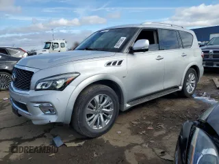 2017 Infiniti QX80 Signature Edition with VIN JN8AZ2NE8H9151366, listed as a Copart auction lot 50979385 with 199,910 mi miles and Clean Title. Bid and sale history available at carsss.com. Image 1.