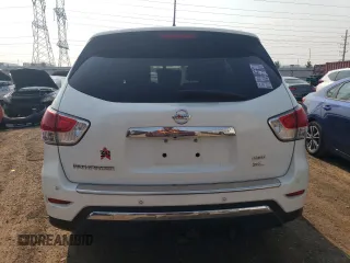 2014 Nissan Pathfinder S with VIN 5N1AR2MM2EC659072, listed as a Copart auction lot 60507775 with 189,292 mi miles and Salvage title. Bid and sale history available at DreamBid. Image 6.