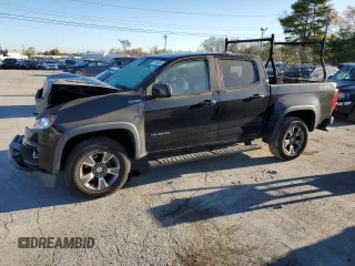 2018 Chevrolet Colorado 2WD Z71 with VIN 1GCGSDE12J1107287, listed as a Copart auction lot 77466534 with 107,849 mi miles and Salvage Title. Bid and sale history available at carsss.com. Image 1.