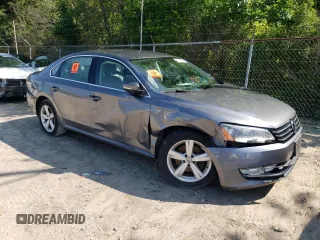 2015 Volkswagen Passat Limited Edition with VIN 1VWAT7A32FC079205, listed as a Copart auction lot 61529005 with 104,355 mi miles and Salvage title. Bid and sale history available at DreamBid. Image 4.