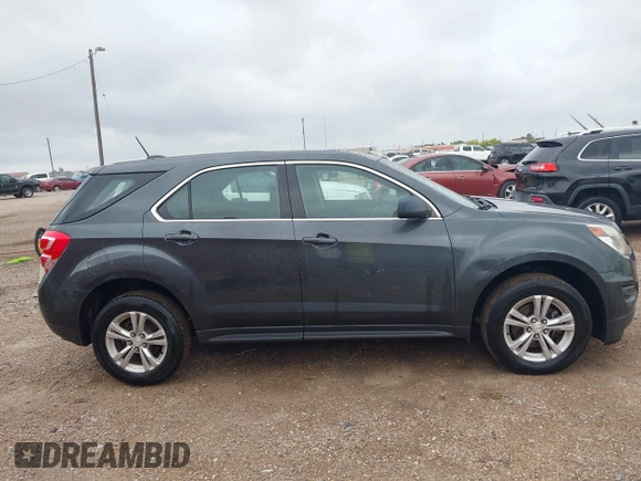 2017 Chevrolet Equinox LS with VIN 2GNALBEK1H1517865, listed as a IAAI auction lot 42085063 with 128,100 mi miles and . Bid and sale history available at carsss.com. Image 13.