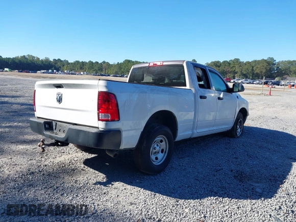 2021 Ram 1500 Tradesman with VIN 1C6RR6FT1MS563884, listed as a IAAI auction lot 40627614 with 64,269 mi miles and . Bid and sale history available at DreamBid. Image 4.