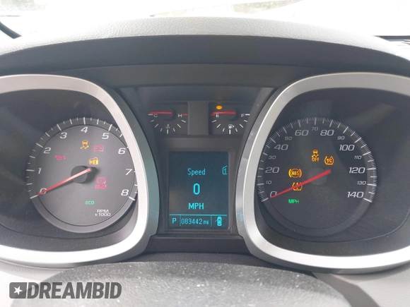 2012 Chevrolet Equinox LT w/1LT with VIN 2GNFLEEK0C6224980, listed as a IAAI auction lot 42116363 with 83,442 mi miles. Bid and sale history available at carsss.com. Image 7.