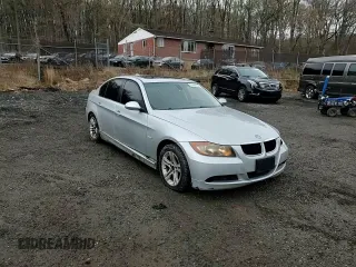 2008 BMW 3 Series 328i with VIN WBAVA37538NL50420, listed as a Copart auction lot 51566755 with 153,561 mi miles and Salvage Title. Bid and sale history available at DreamBid. Image 11.