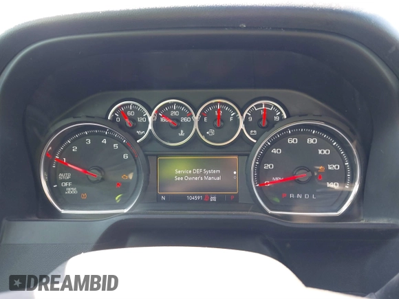 2020 Chevrolet Silverado 1500 LT with VIN 3GCUYDET2LG202357, listed as a IAAI auction lot 41893837 with 104,591 mi miles and . Bid and sale history available at DreamBid. Image 7.