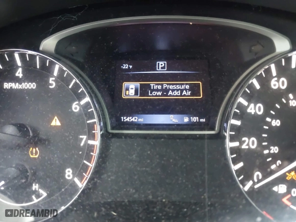 2017 Nissan Altima 2.5 SR with VIN 1N4AL3AP6HC293878, listed as a IAAI auction lot 41582060 with 154,542 mi miles. Bid and sale history available at carsss.com. Image 15.
