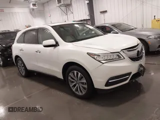 2015 Acura MDX Technology with VIN 5FRYD4H4XFB014521, listed as a IAAI auction lot 41955373 with 90,746 mi miles and . Bid and sale history available at DreamBid. Image 1.