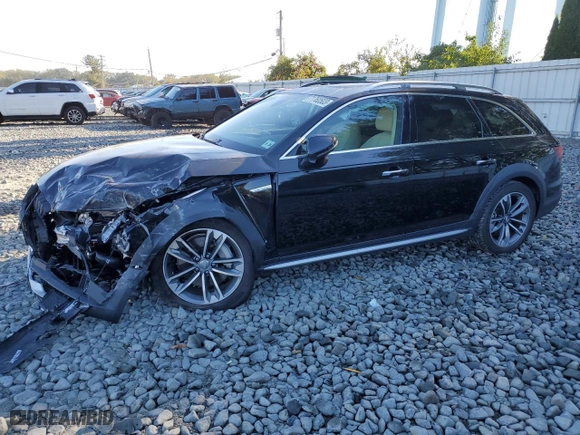 2019 Audi A4 allroad Premium Plus with VIN WA18NAF47KA109390, listed as a Copart auction lot 71760503 with 16,636 mi miles. Bid and sale history available at carsss.com. Image 1.