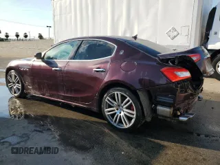 2018 Maserati Ghibli GranSport with VIN ZAM57XSSXJ1290876, listed as a Copart auction lot 73036224 with 50,344 mi miles and Clean Title. Bid and sale history available at carsss.com. Image 2.