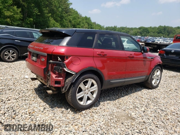 2015 Land Rover Range Rover Evoque Pure Plus with VIN SALVP2BG6FH015290, listed as a Copart auction lot 60198715 with 91,403 mi miles and Salvage title. Bid and sale history available at DreamBid. Image 3.