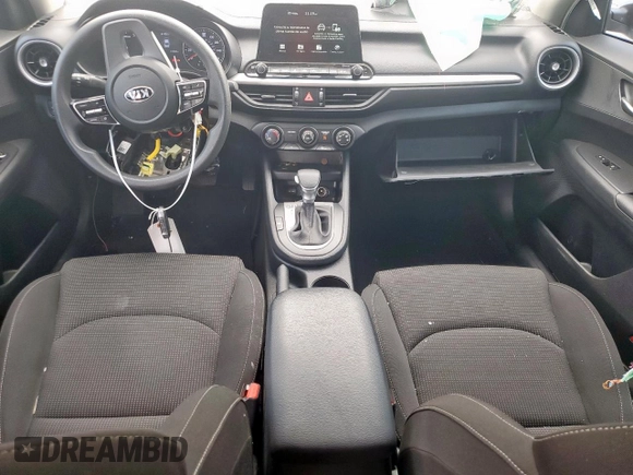 2021 Kia Forte LXS with VIN 3KPF24AD6ME303374, listed as a Copart auction lot 57673425 with 41,694 mi miles and Salvage title. Bid and sale history available at DreamBid. Image 8.