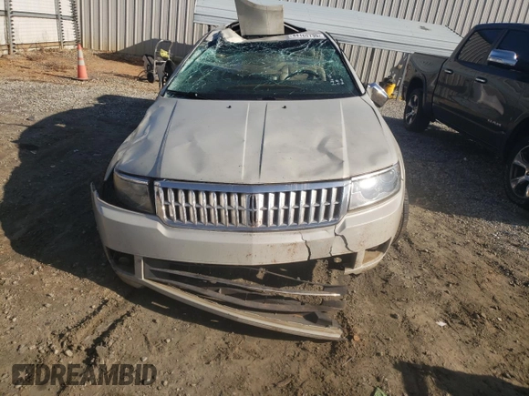 2008 Lincoln MKZ with VIN 3LNHM28T48R622271, listed as a Copart auction lot 44160135 with 112,208 mi miles and Salvage Title. Bid and sale history available at DreamBid. Image 5.