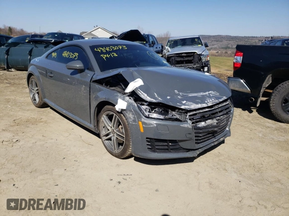 2017 Audi TT with VIN TRUC5AFV7H1004632, listed as a Copart auction lot 48403073 with 13,348 mi miles and . Bid and sale history available at DreamBid. Image 4.