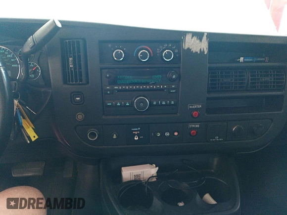 2015 Chevrolet Express Cargo with VIN 1GCWGFCF1F1160108, listed as a IAAI auction lot 42727390 with 123,035 mi miles and . Bid and sale history available at DreamBid. Image 15.