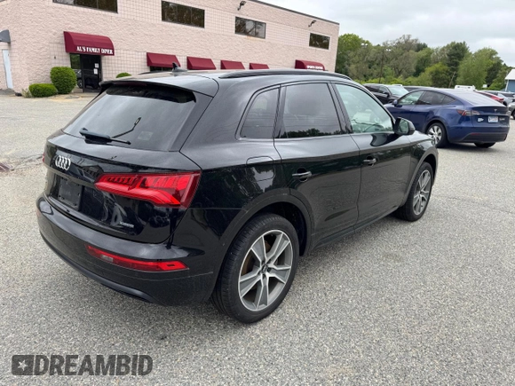 2019 Audi Q5 Premium Plus with VIN WA1BNAFY1K2044930, listed as a Copart auction lot 61870055 with 135,697 mi miles and Clean title. Bid and sale history available at DreamBid. Image 4.