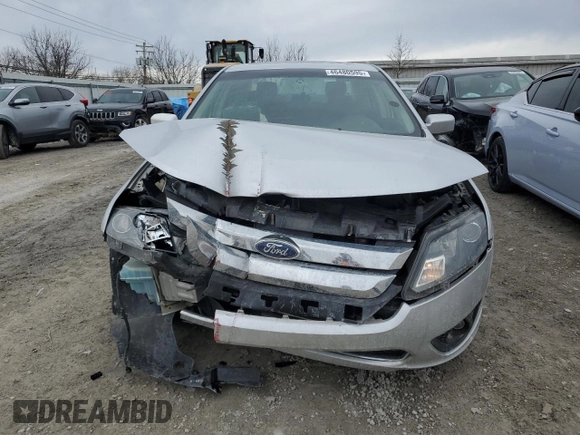 2011 Ford Fusion SE with VIN 3FAHP0HG4BR171875, listed as a Copart auction lot 46480595 with 134,354 mi miles and Salvage Title. Bid and sale history available at carsss.com. Image 5.
