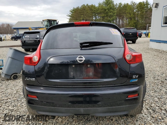 2013 Nissan Juke SV with VIN JN8AF5MR4DT222607, listed as a Copart auction lot 53576635 with Not Provided miles and Clean Title. Bid and sale history available at carsss.com. Image 6.