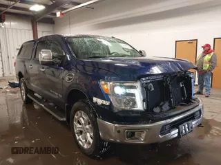2017 Nissan Titan XD PRO-4X with VIN 1N6BA1F44HN551551, listed as a IAAI auction lot 41581877 with 64,834 mi miles. Bid and sale history available at carsss.com. Image 1.